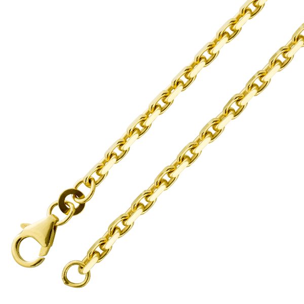 Ankerkette Gelbgold 585 massiv Halskette