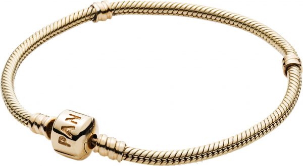 Pandora 550702 Pandora Moments Gold585 14Karat Clasp Bracelet