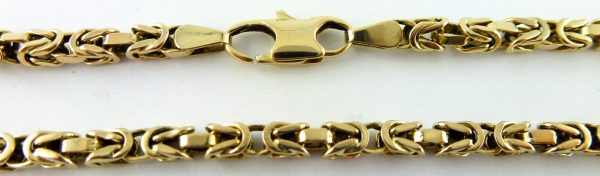 Armband Gelbgold 585/- hochglanz poliert Karabinerverschluss